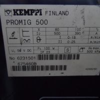 Schweißanlage KEMPPI Promig 500