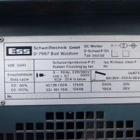 Schweißanlage ESS Schweißtechnik 250 GE