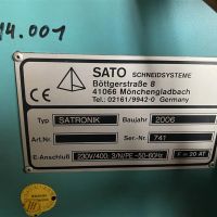 CNC Plasma-Schneidanlage SATO Satronik