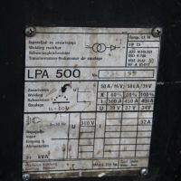 Schweißanlage Örlikon LPA 500