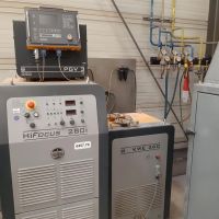 Burning system for plate processing ZINSER Zinser 2426N