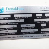 Separator mgły olejowej Donaldson DMC-MMB