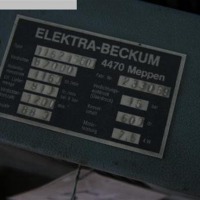 Sprężarka tłokowa ELEKTRA-BECKUM 1152155500