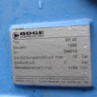 piston compressor BOGE SRv 2220-45/1500
