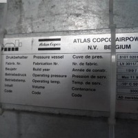 Air Tank ATLAS COPCO LV 3011