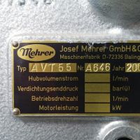 piston compressor Mehrer AVT55 - 2.2-350 HM