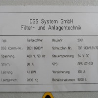 Coolant Unit DGS SYSTEM GMBH TBF 1300