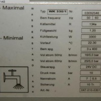 Wasserrückkühlanlage DMG WK 330-1