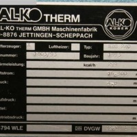 Warmluftofen AL-KO THERM GMBH HDS 240