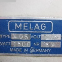 Oven - Electric MELAG 405
