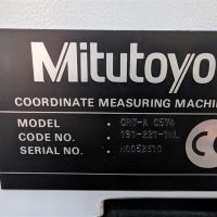 Coordinate Measuring Machine MITUTOYO Crysta-ApexC 574