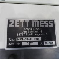 Máquina de medición de coordenadas Zett Mess Technik MP1-10-B CNC 3d