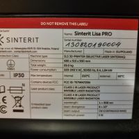 Impresora 3D Sinterit Lisa Pro