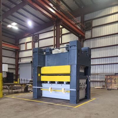 Sheet straightening machine WMW Gotha UBR 16x2500 /1-10