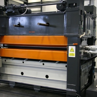 Sheet Metal Straightening Machine WMW Gotha UBR 5,6x2000