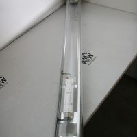 Ex-Linear light fitting with metal housing 